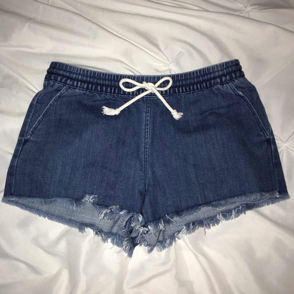 Loose Denim Shorts